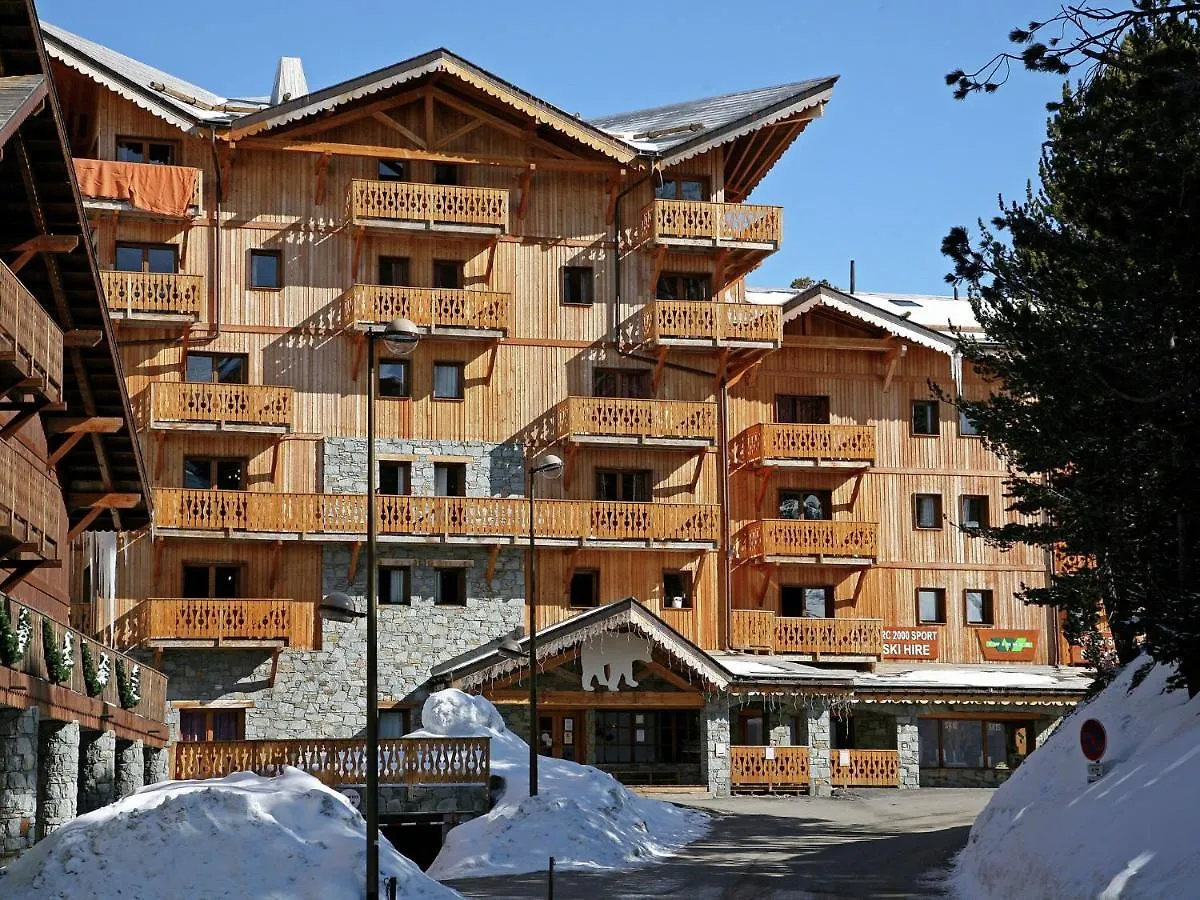 Rustic Apartment With A Fireplace And Wi-Fi In Arc 2000 Les Arcs   Les Arcs (Savoie)